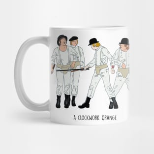 A Clockwork Orange - Line Art Mug